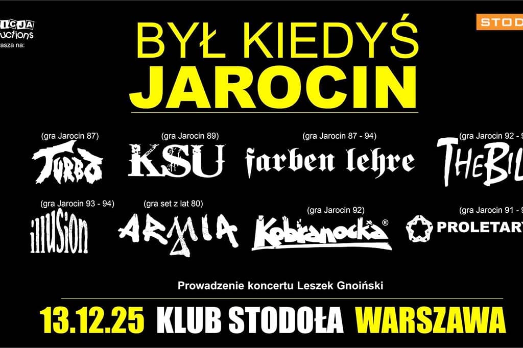 Był Kiedyś Jarocin - Warszawa 2025