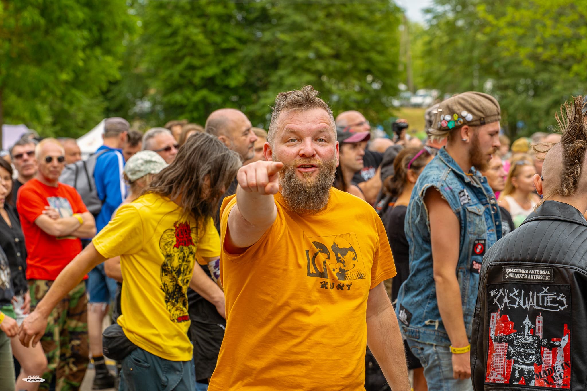 Publika na Rock na Bagnie