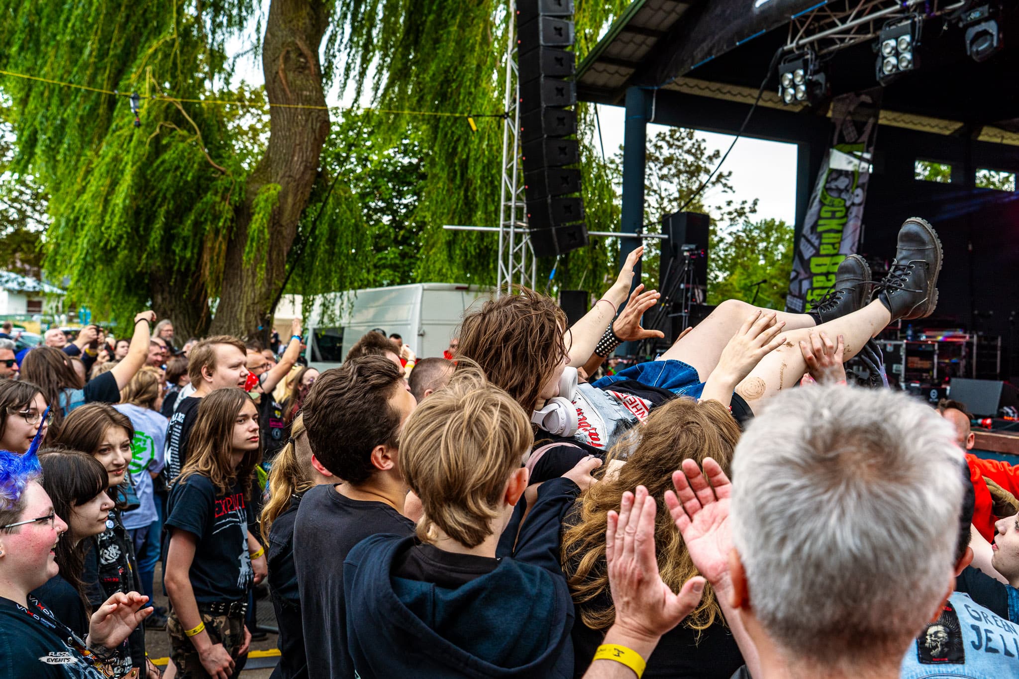 Publika na Rock na Bagnie