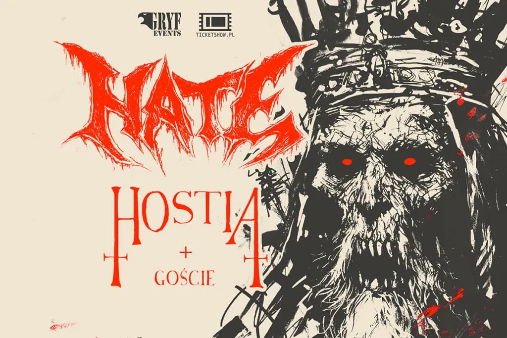 Wspólna trasa koncertowa zespołów Hate oraz Hostia w 2025